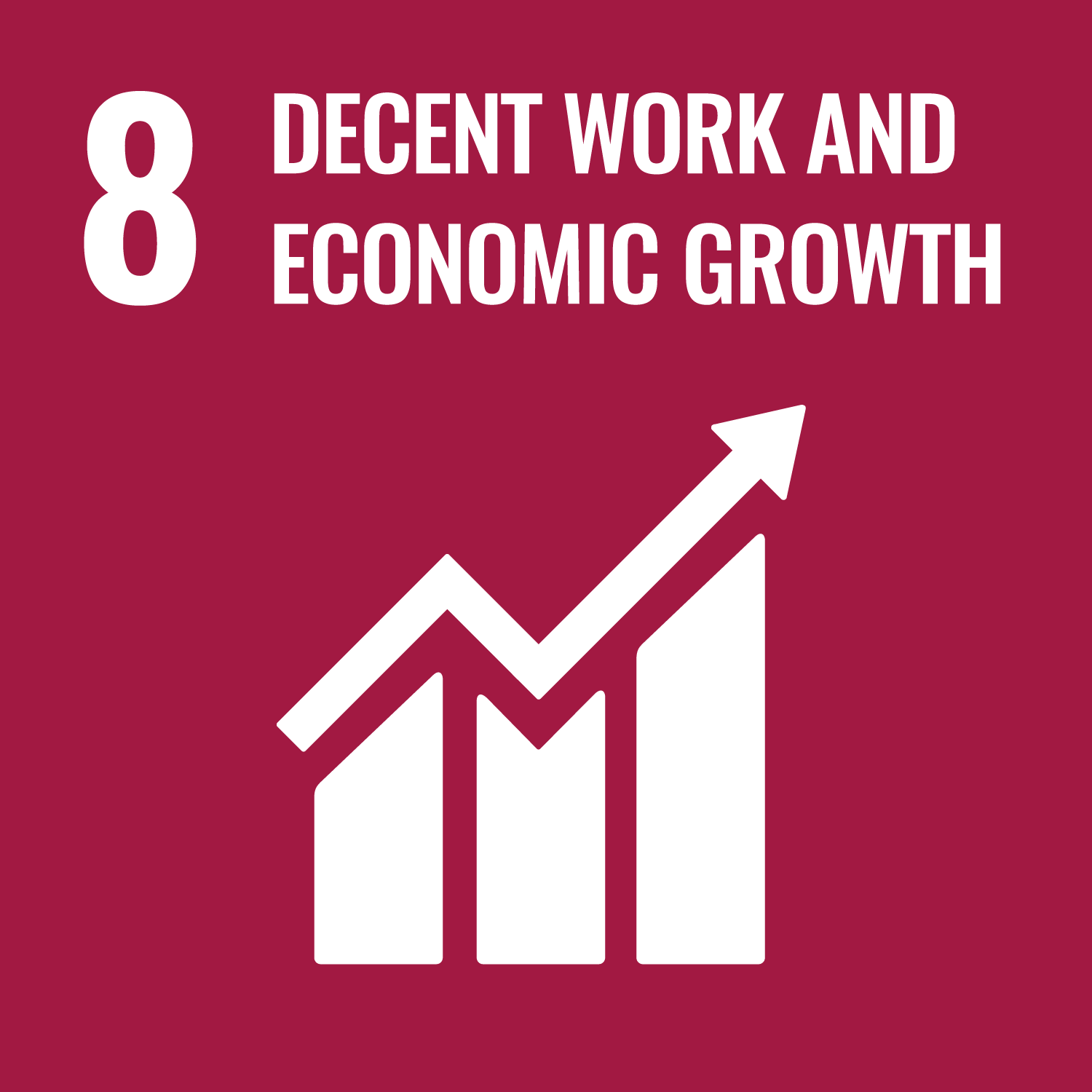SDG 8 ikoni