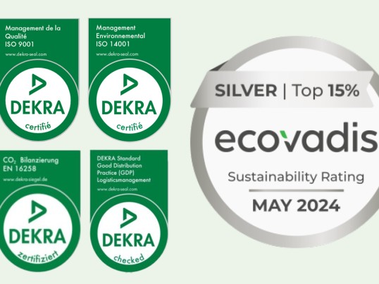 Certification qualité DQS ISO GLS France engagements