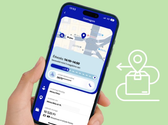 Csomagszállításhoz igénybe vehető szolgáltatások